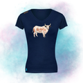 Boertjie V Nek T-Shirts For Ladies