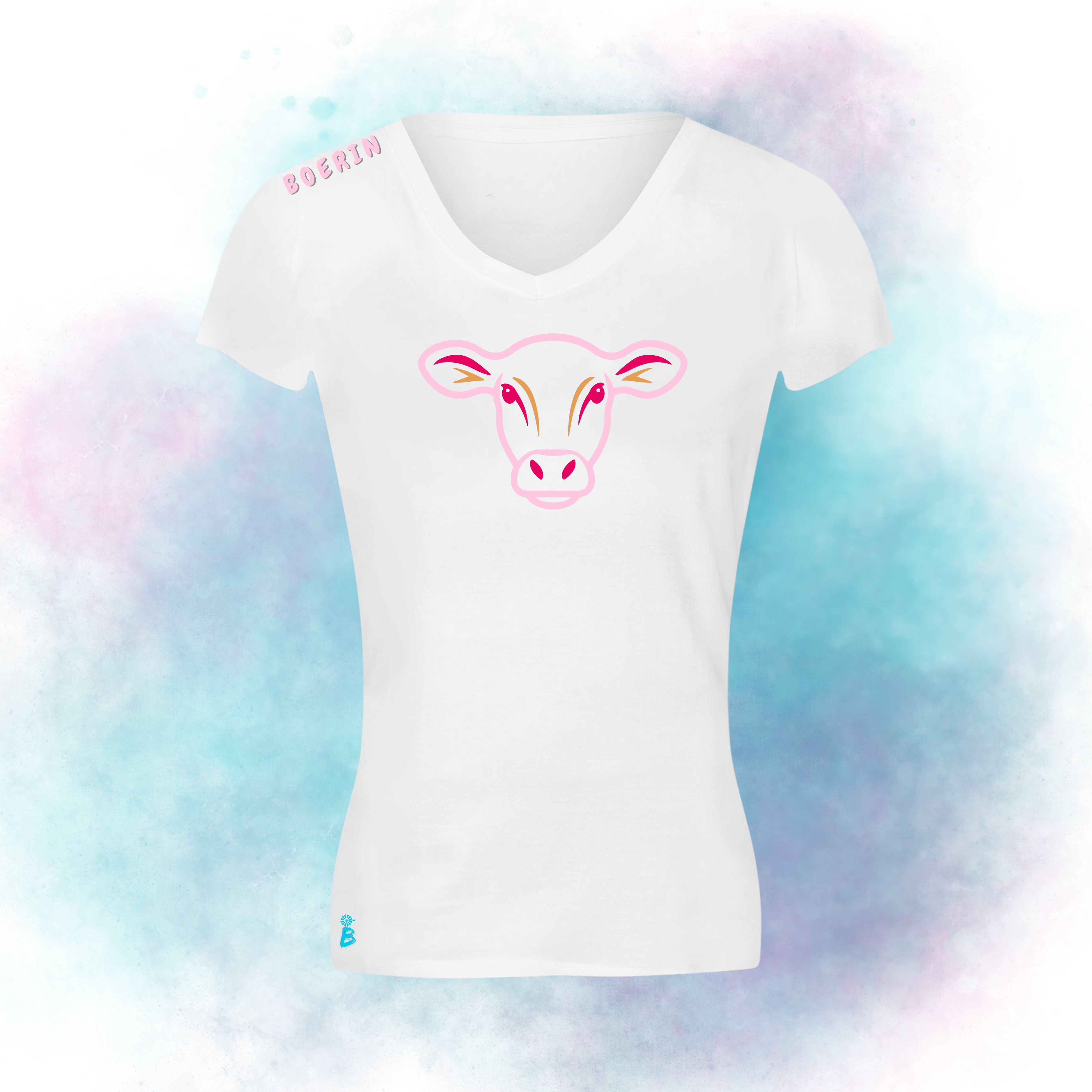 Boertjie V Nek T-Shirts For Ladies