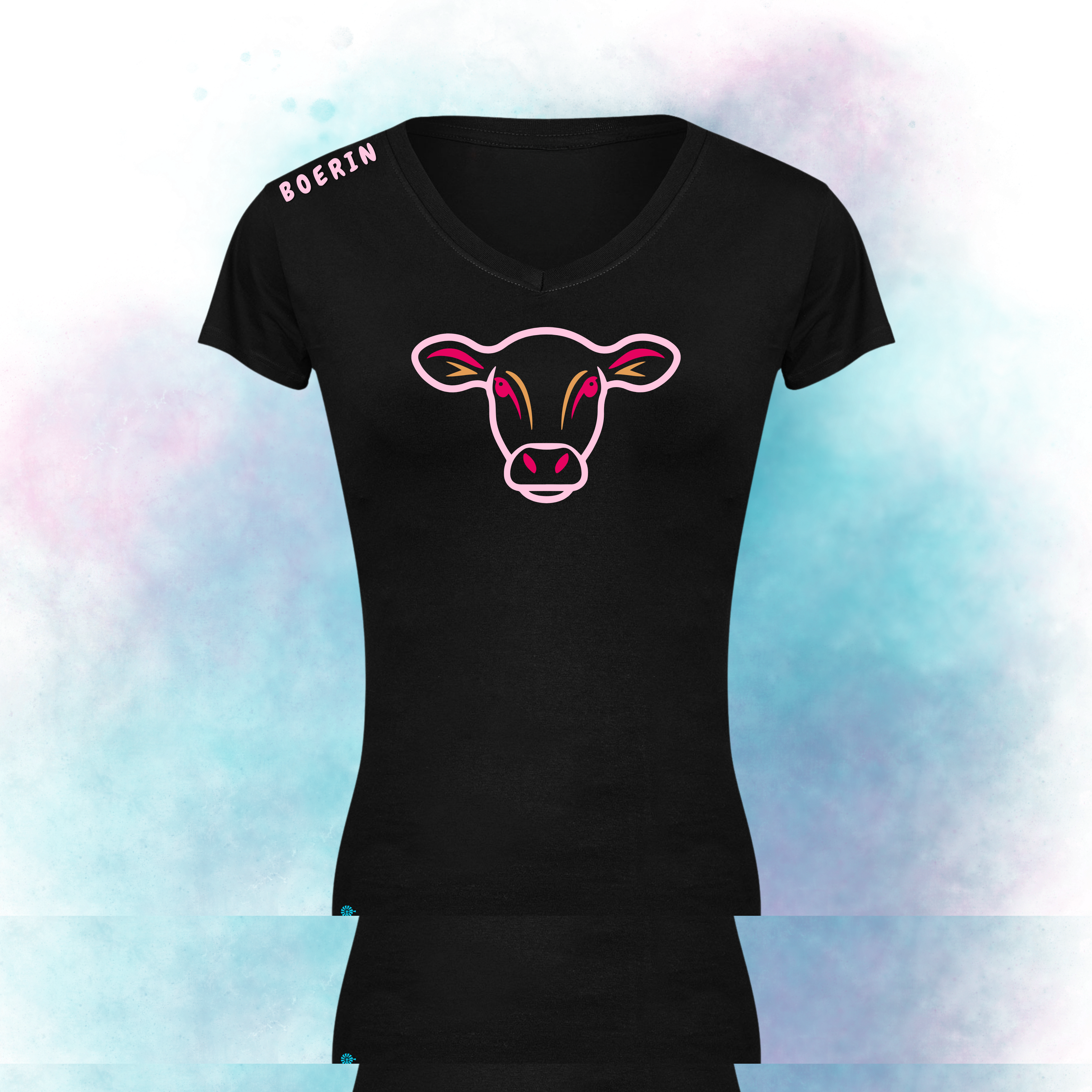 Boertjie V Nek T-Shirts For Ladies