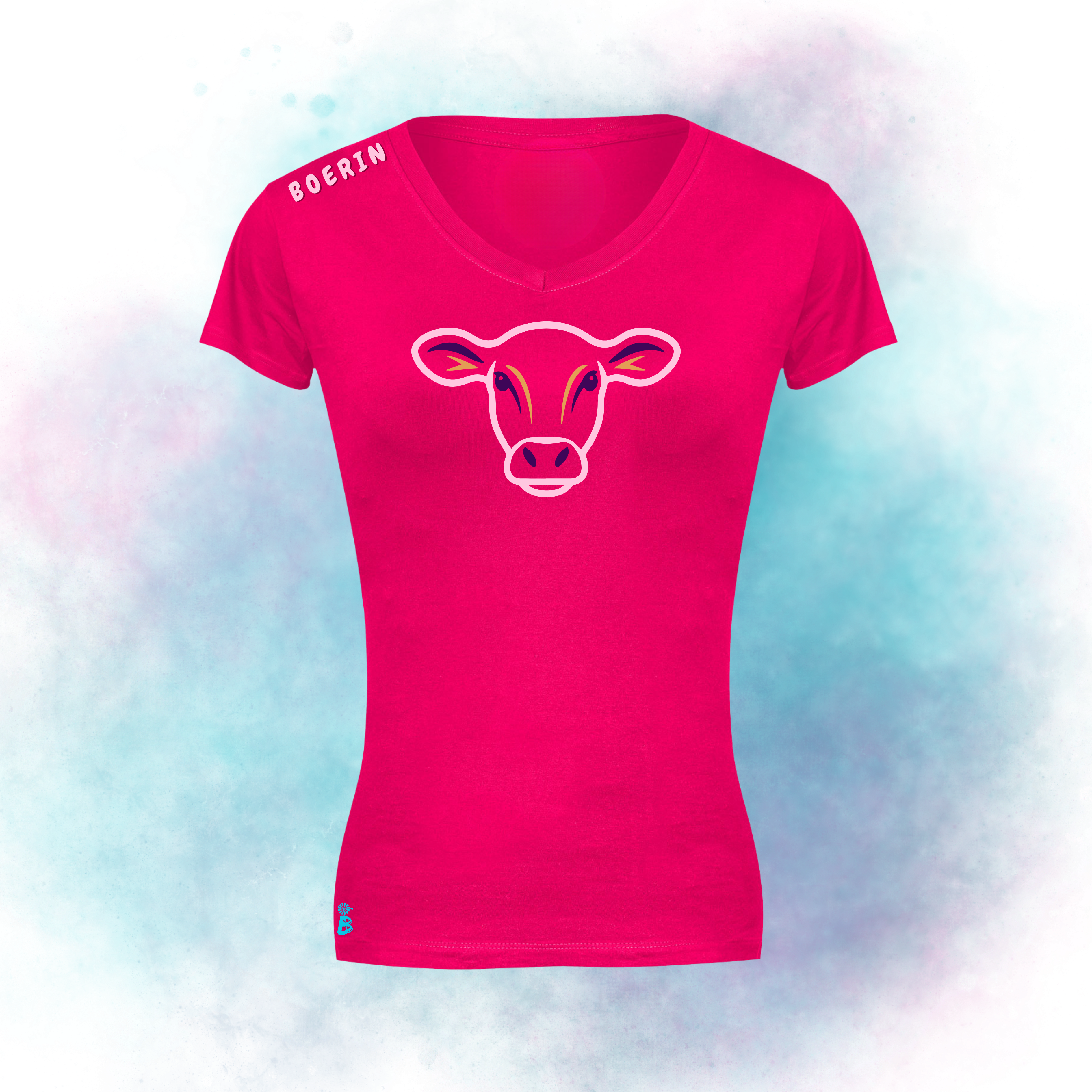 Boertjie V Nek T-Shirts For Ladies