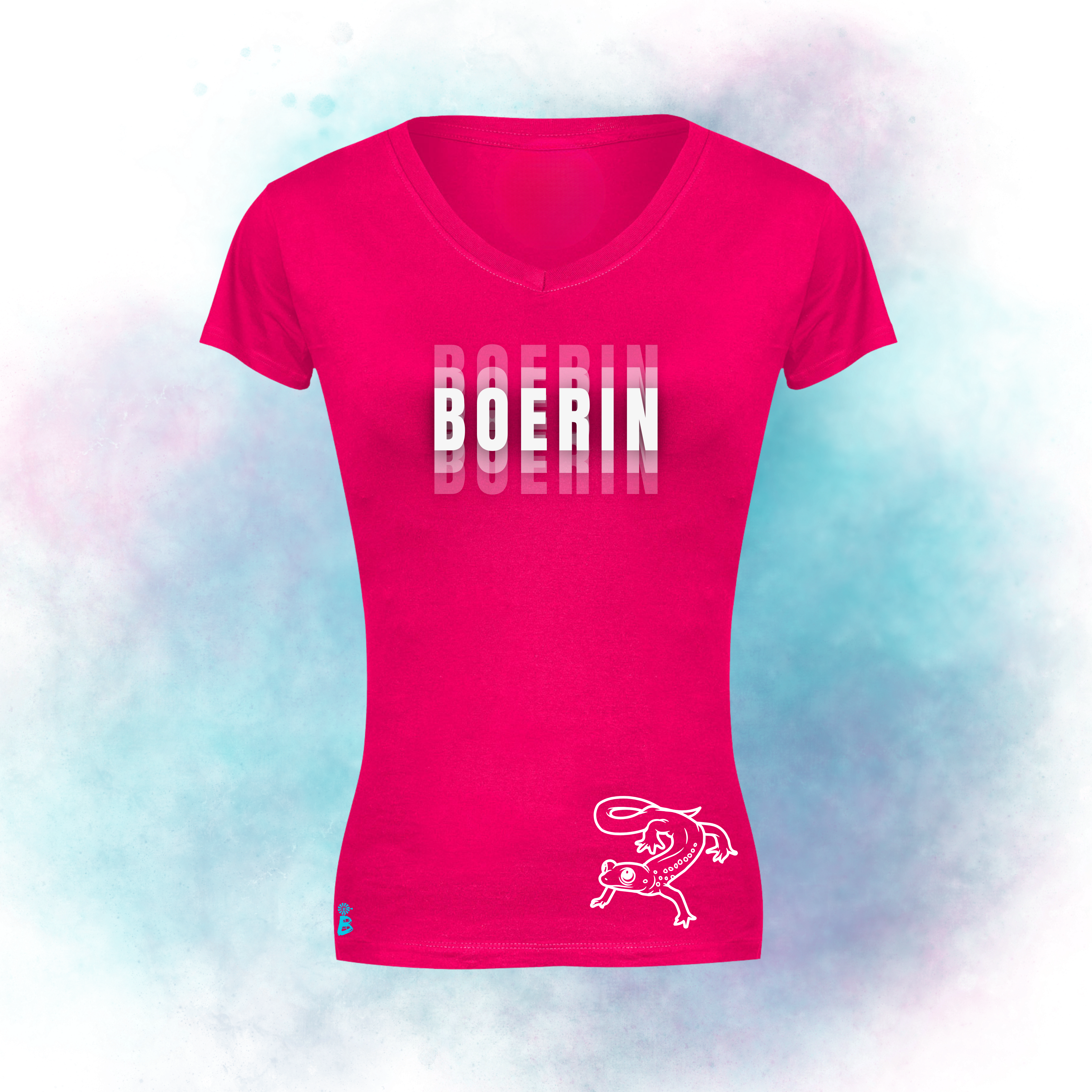 Boertjie V Nek T-Shirts For Ladies
