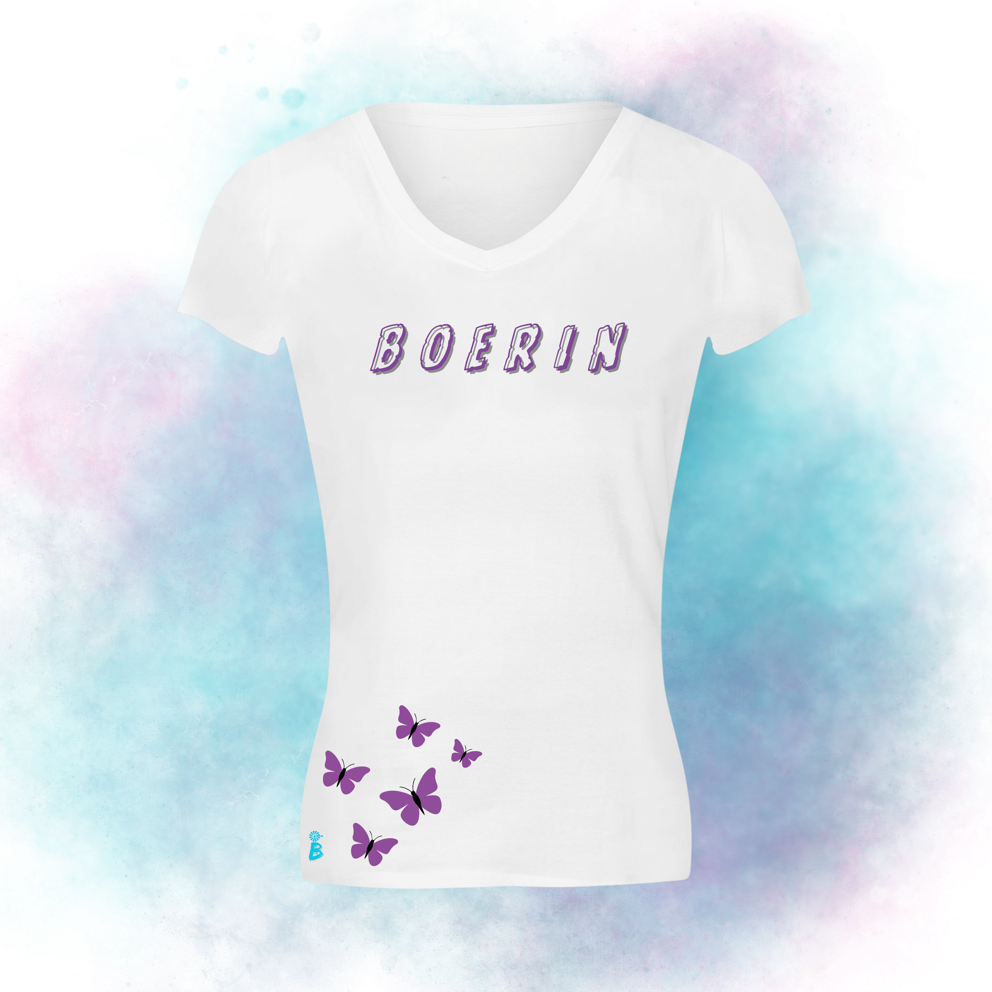 Boertjie V Nek T-Shirts For Ladies