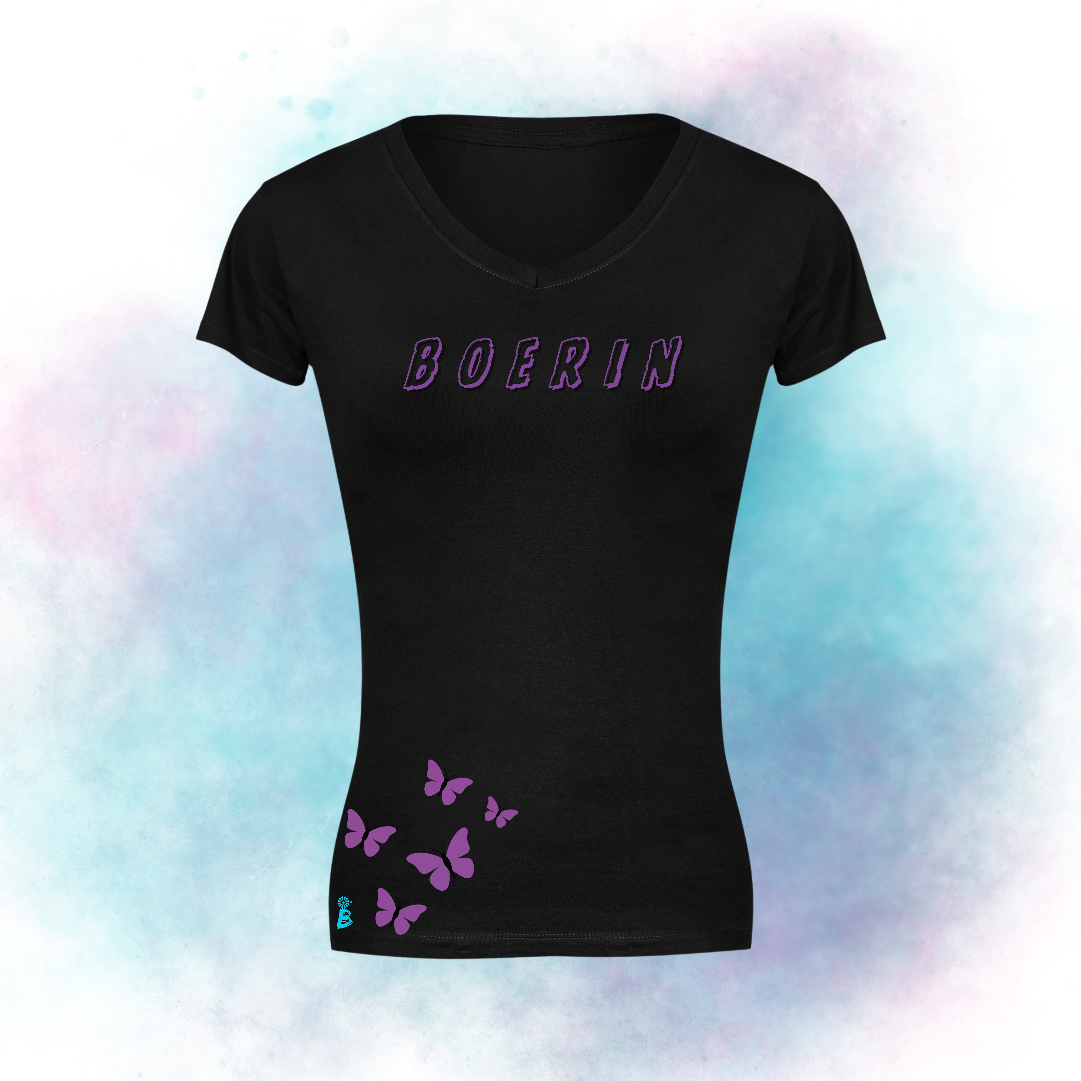 Boertjie V Nek T-Shirts For Ladies