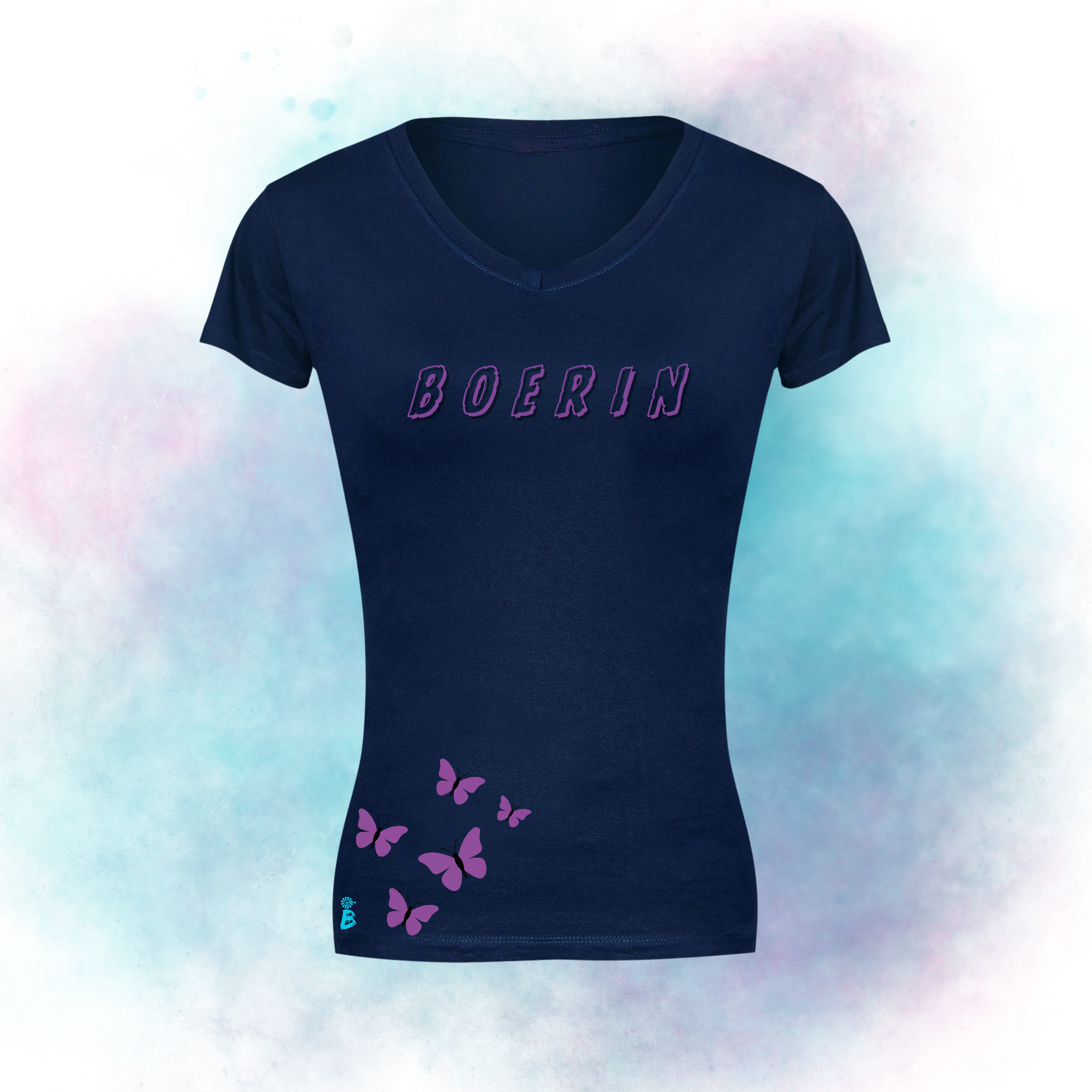 Boertjie V Nek T-Shirts For Ladies