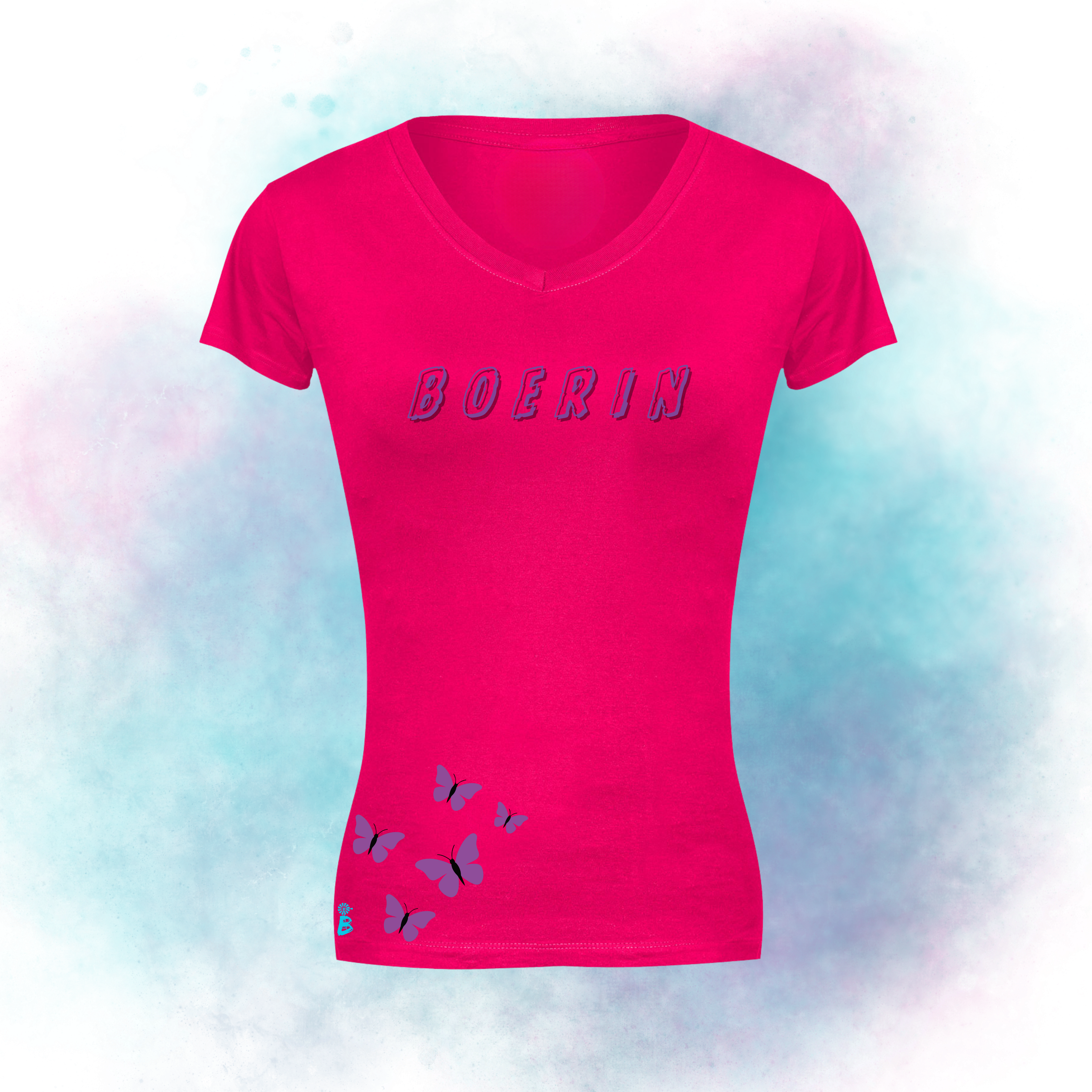 Boertjie V Nek T-Shirts For Ladies