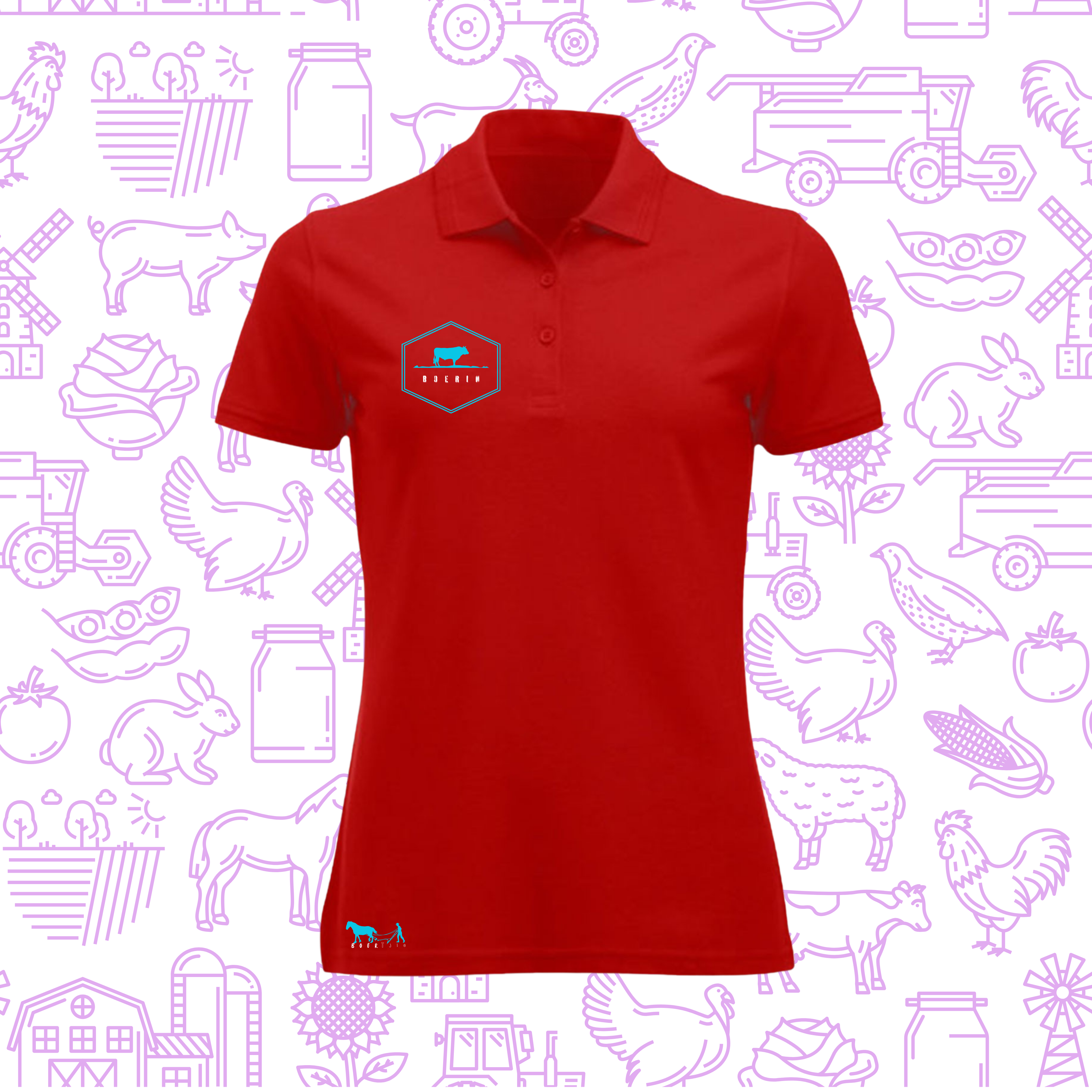Boertjie Golf Shirts For Ladies