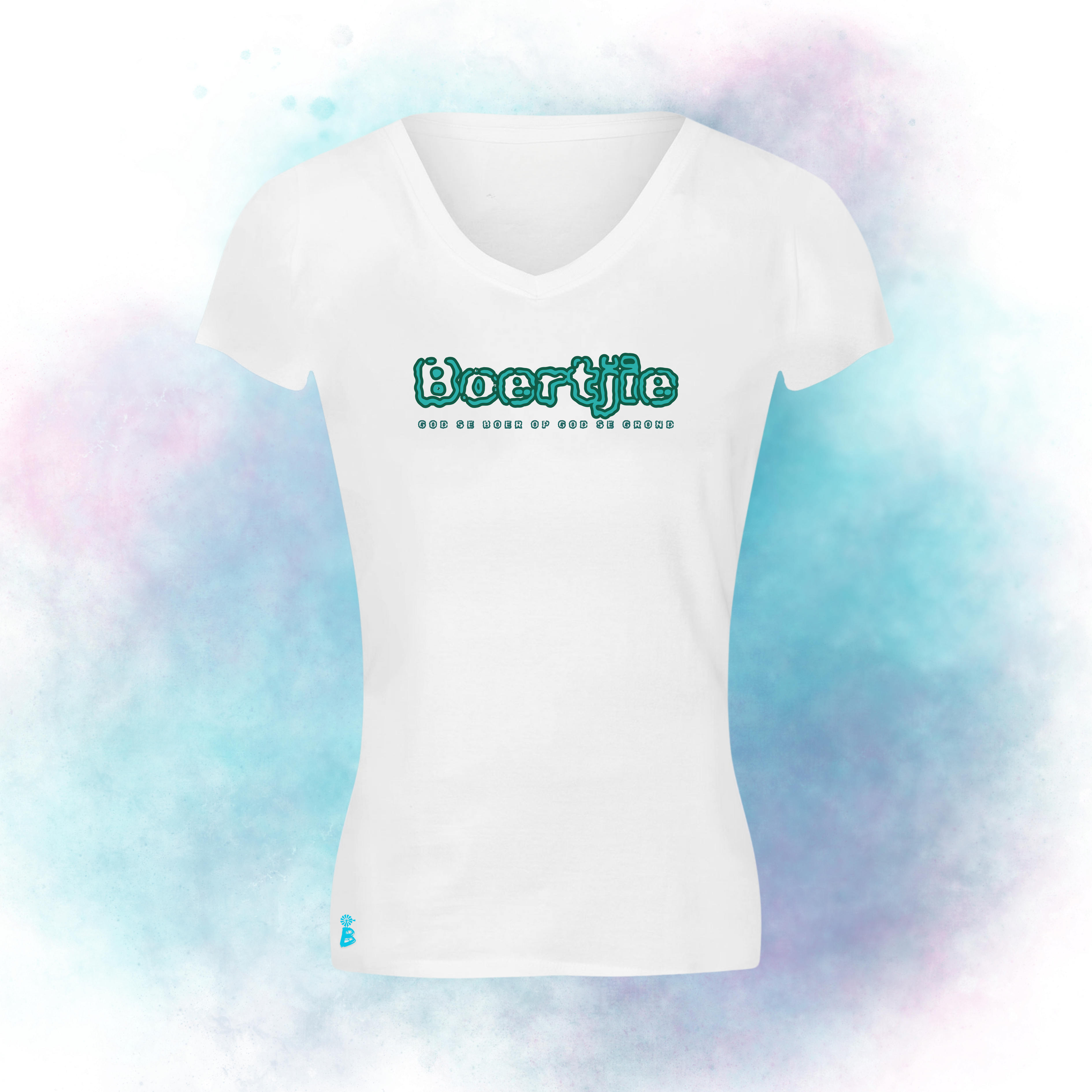 Boertjie V Nek T-Shirts For Ladies