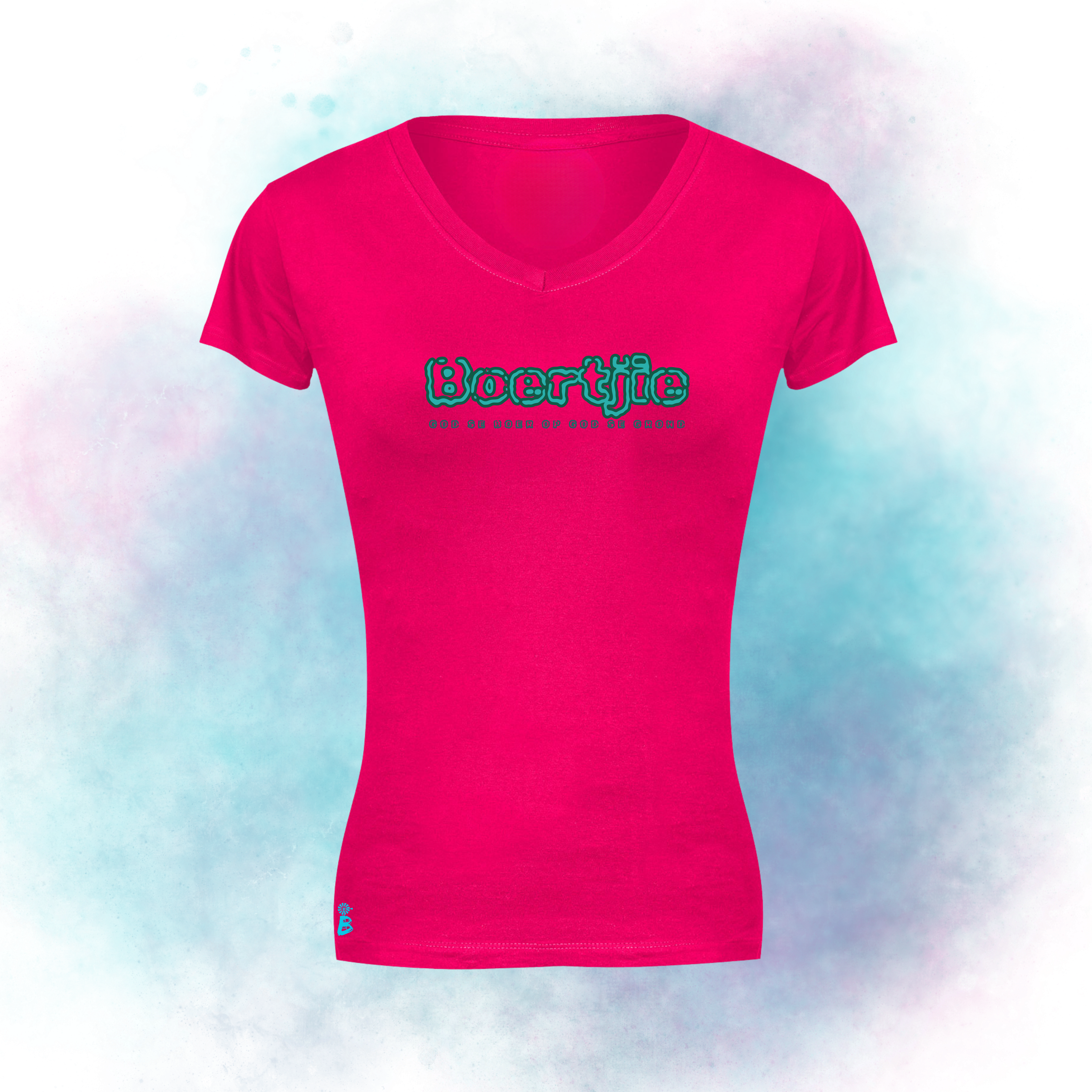 Boertjie V Nek T-Shirts For Ladies