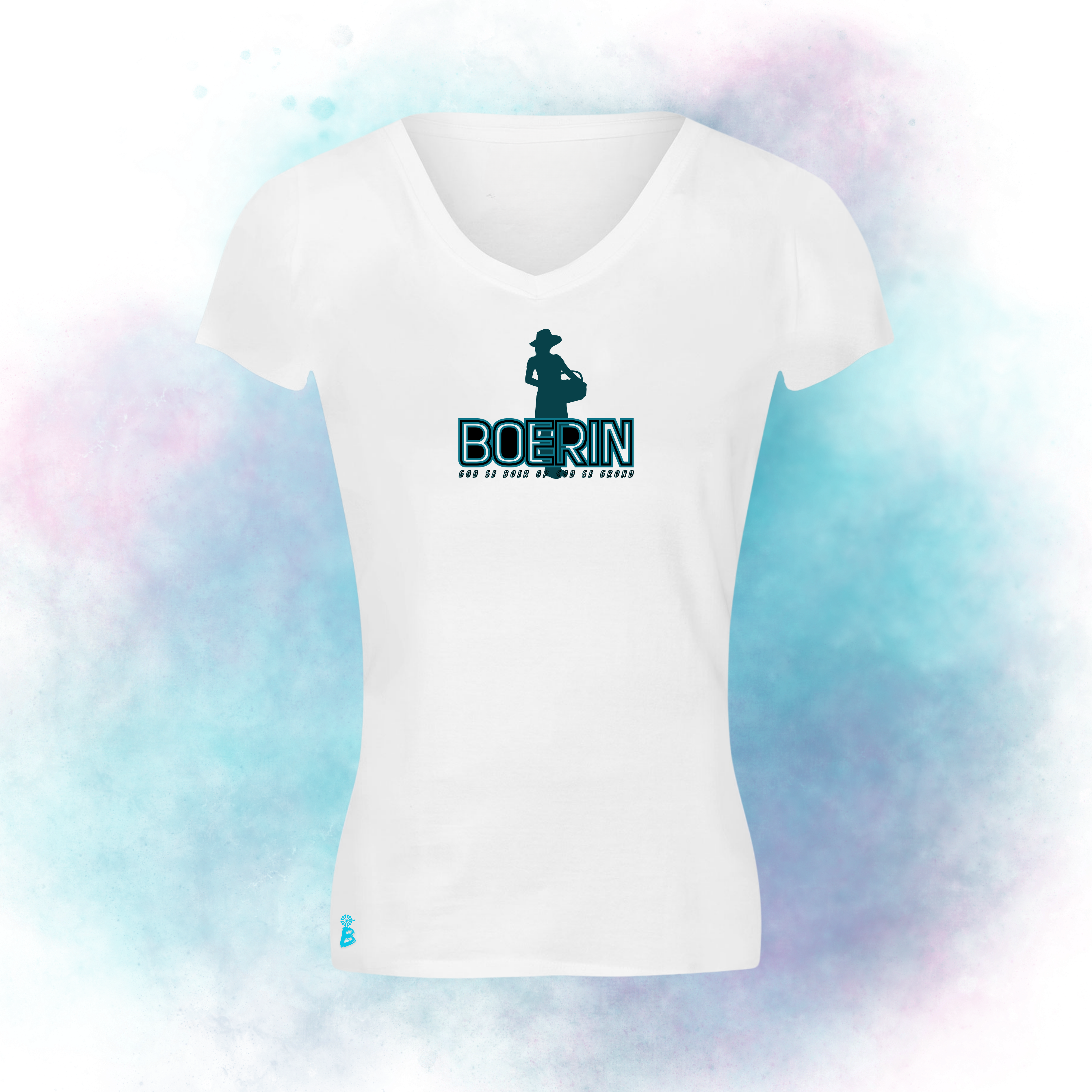 Boertjie V Nek T-Shirts For Ladies