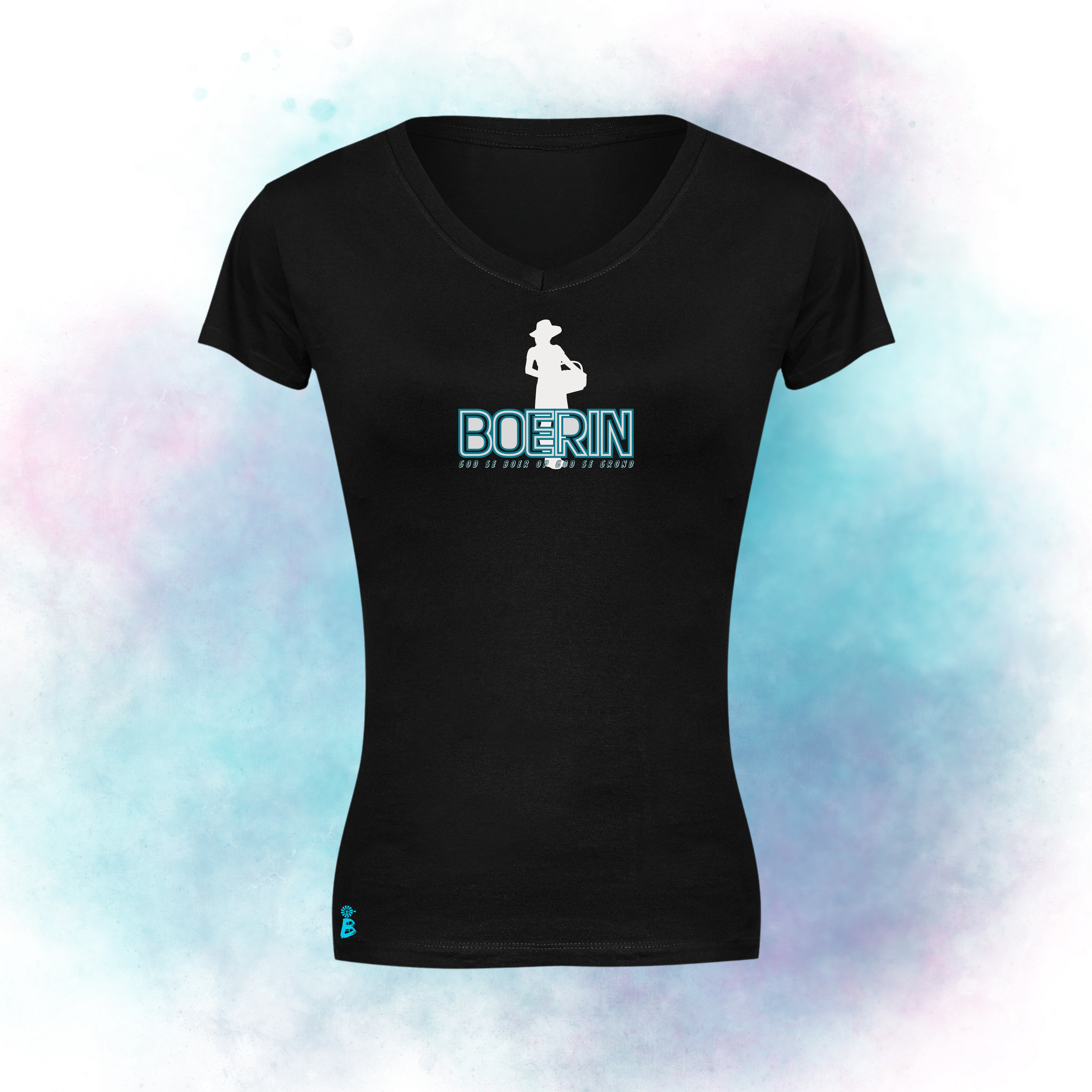 Boertjie V Nek T-Shirts For Ladies