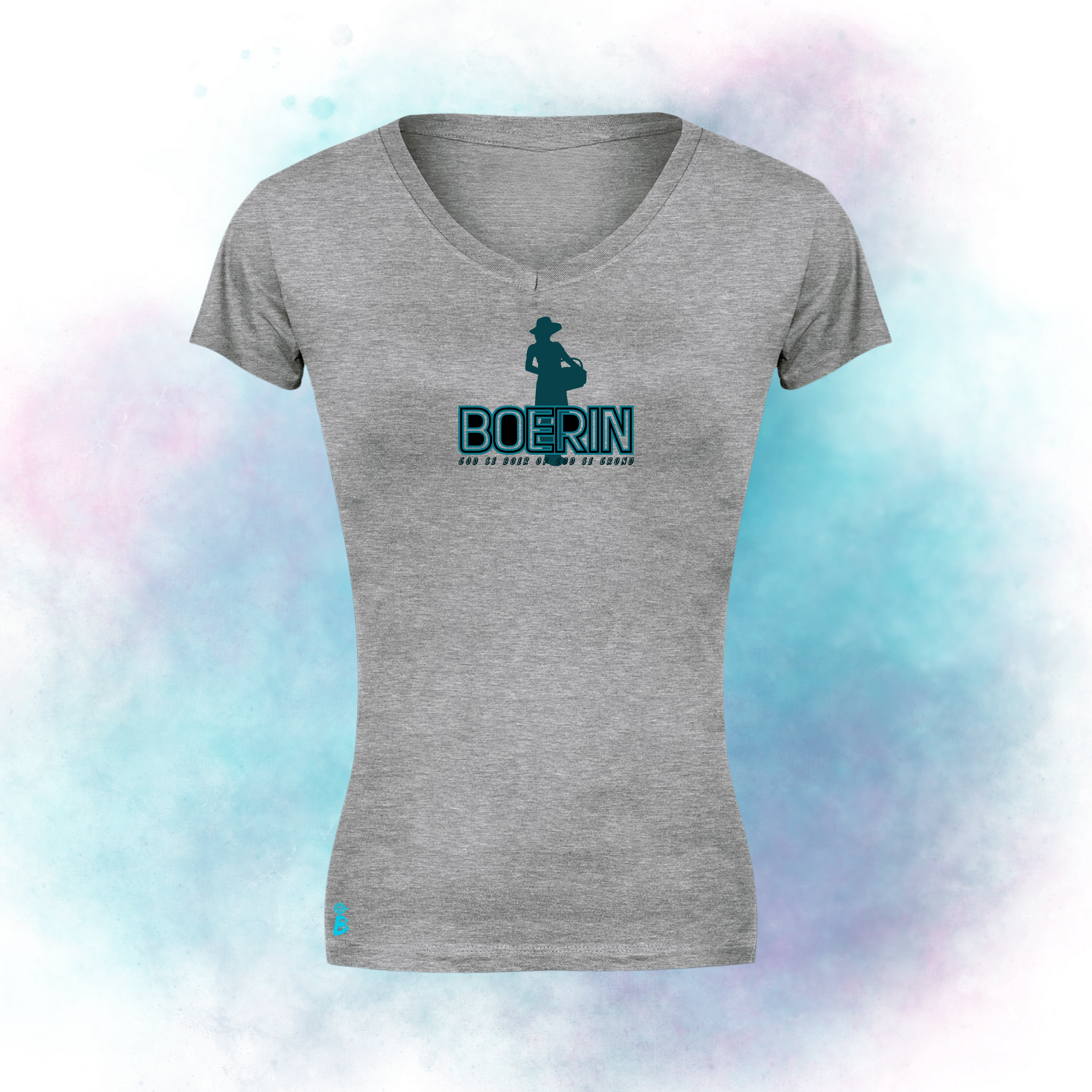 Boertjie V Nek T-Shirts For Ladies