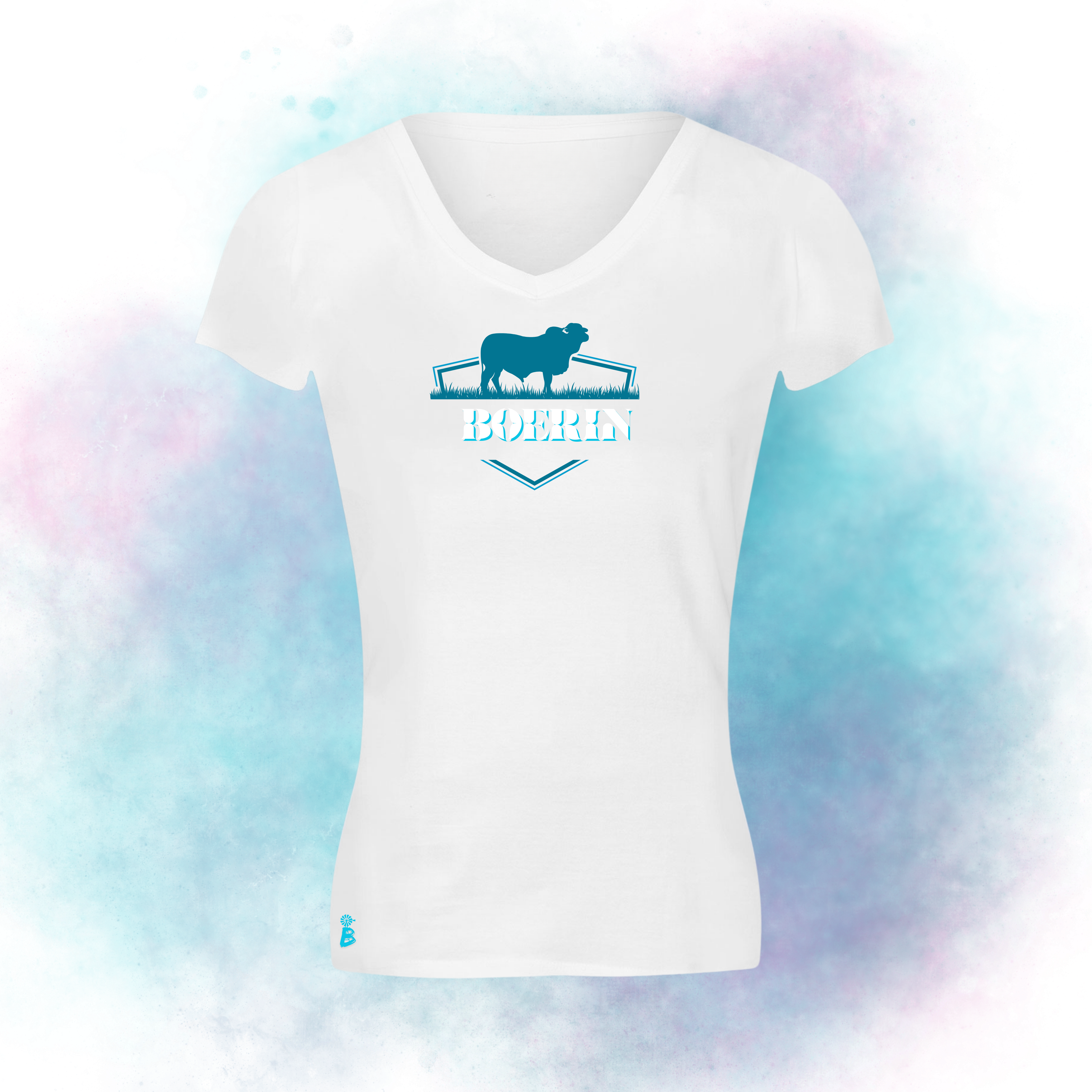 Boertjie V Nek T-Shirts For Ladies