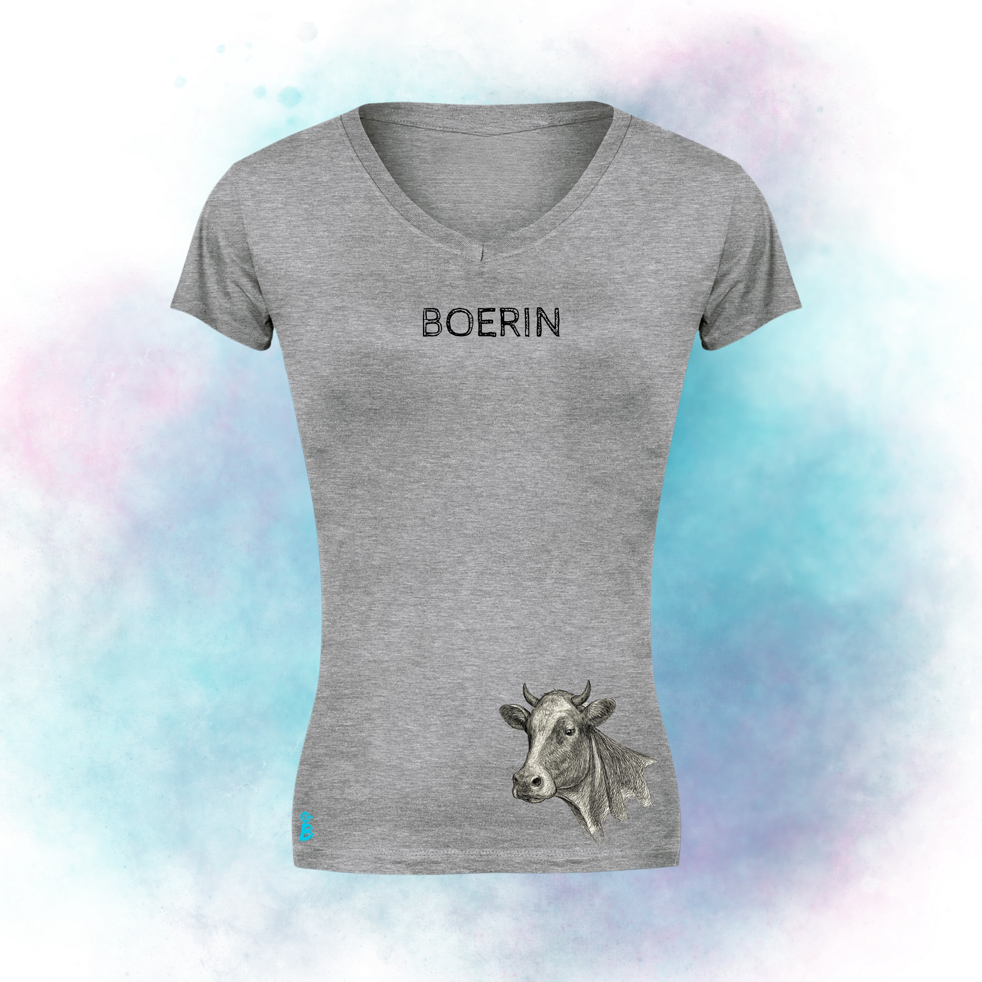 Boertjie V Nek T-Shirts For Ladies