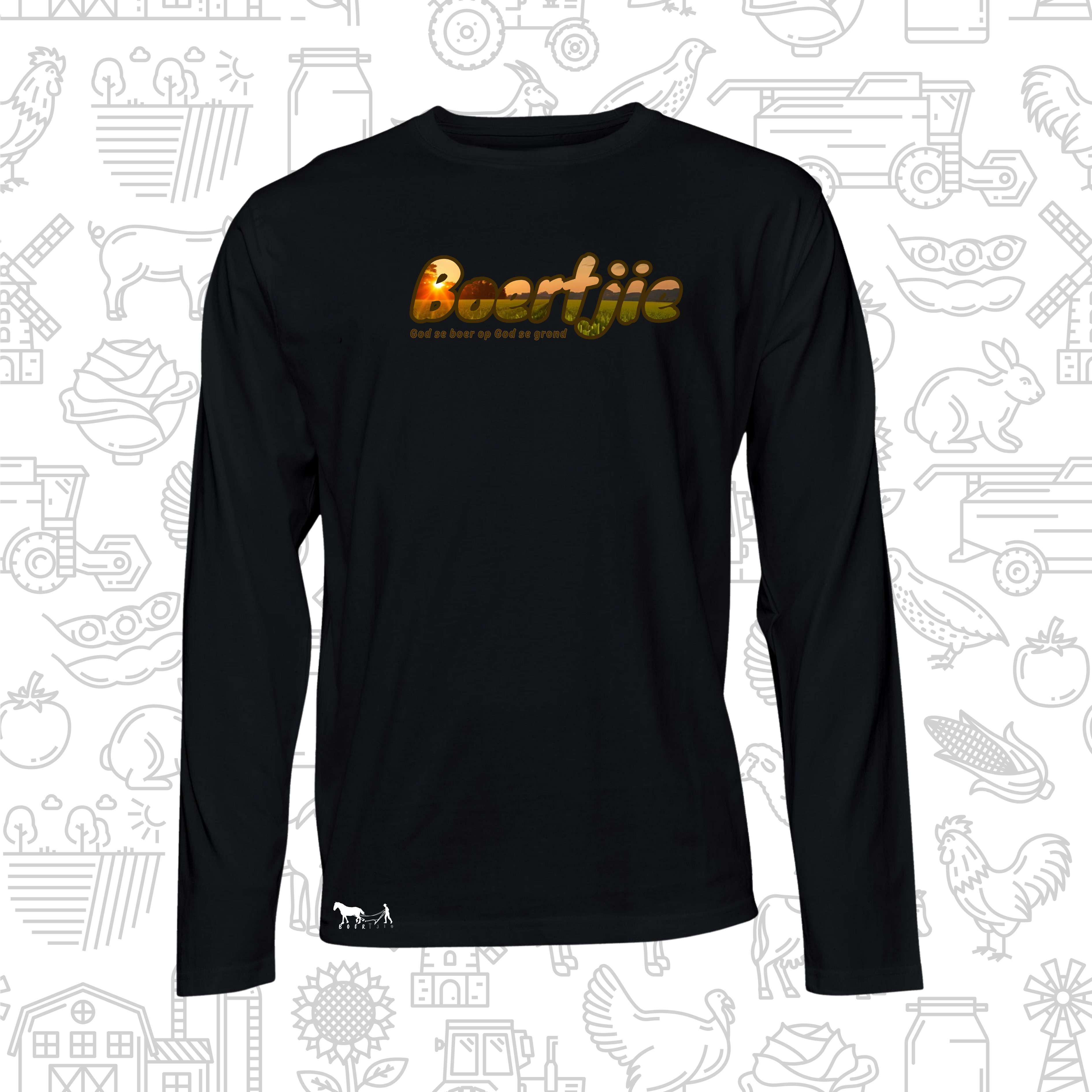Boertjie Unisex Long Sleeve T-Shirt