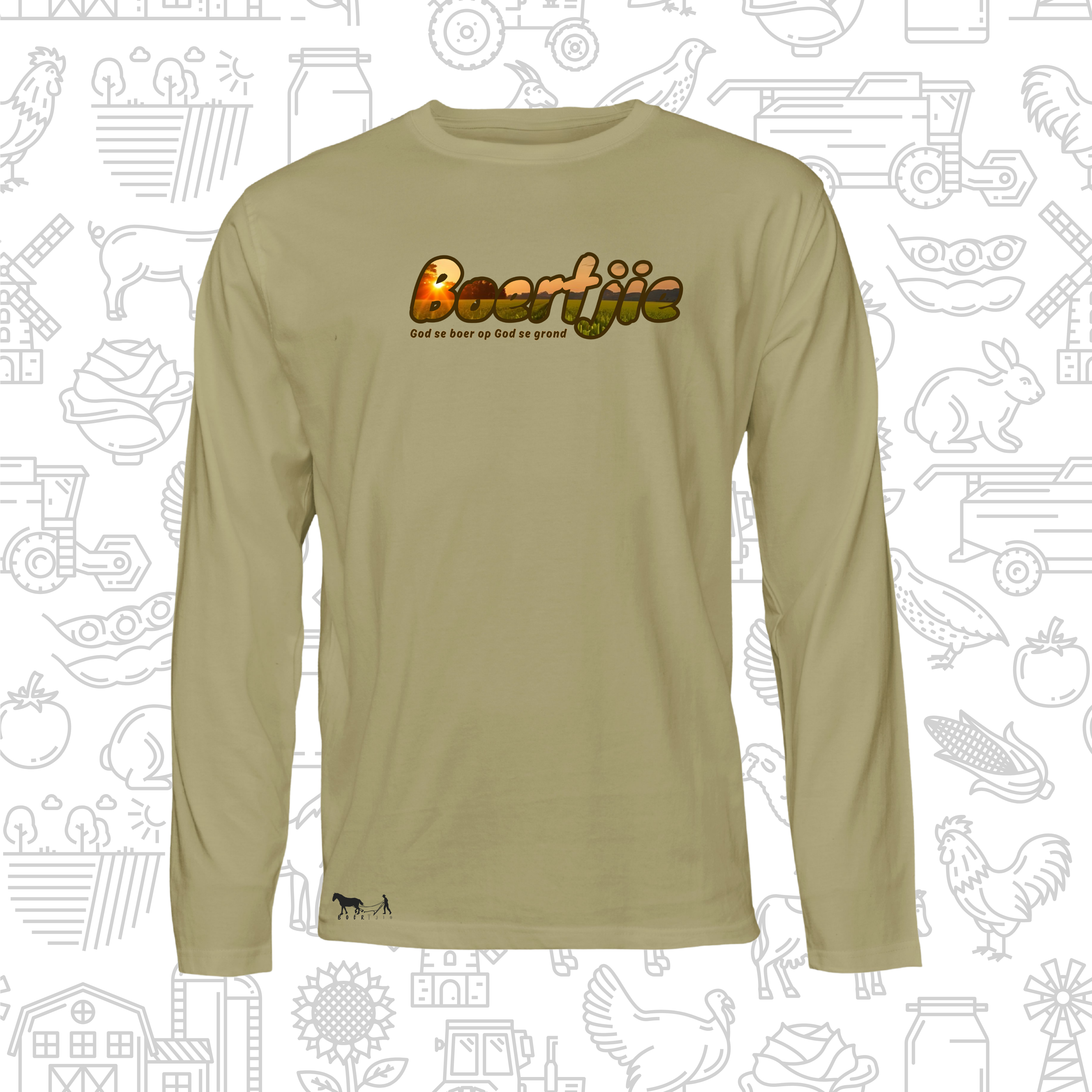 Boertjie Unisex Long Sleeve T-Shirt