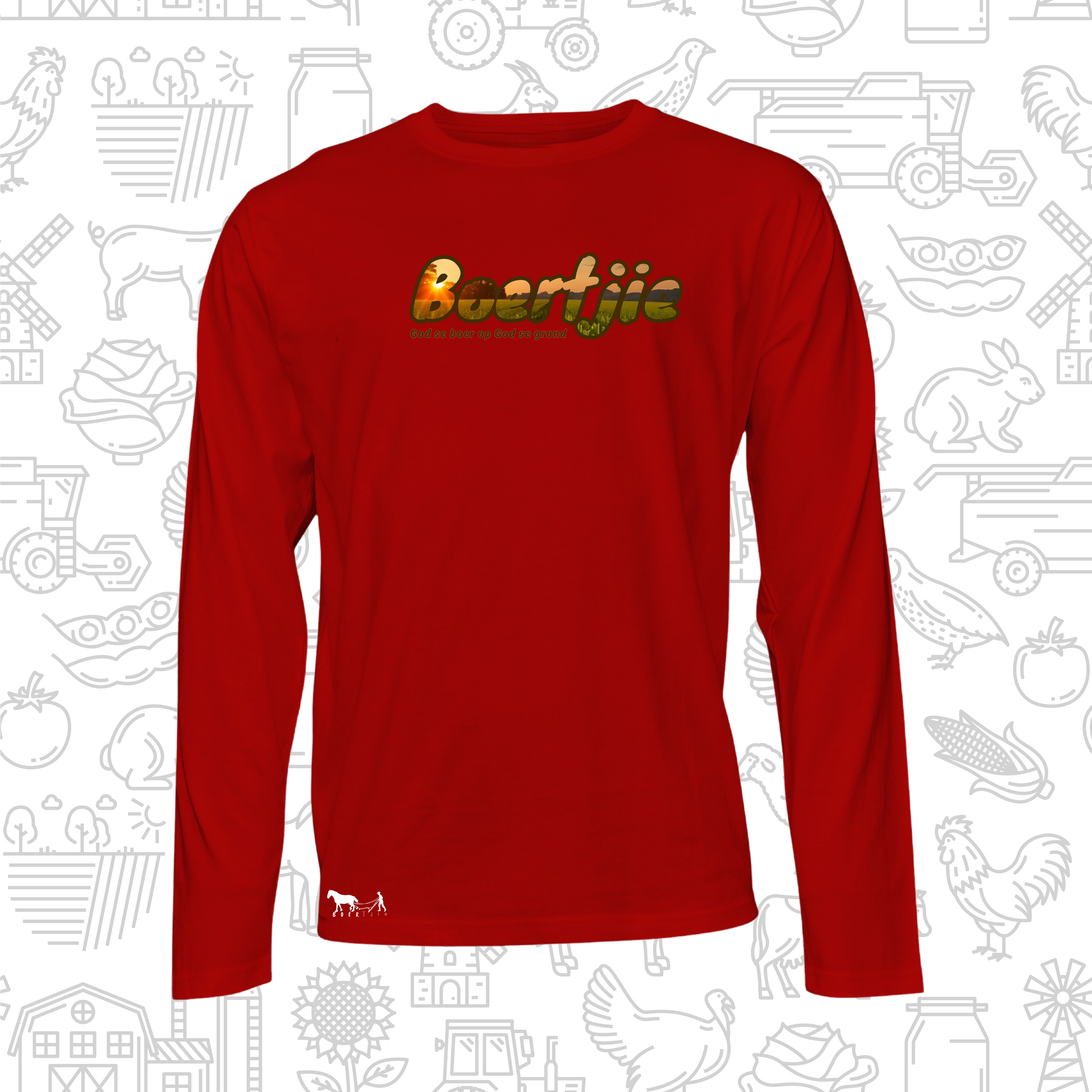 Boertjie Unisex Long Sleeve T-Shirt