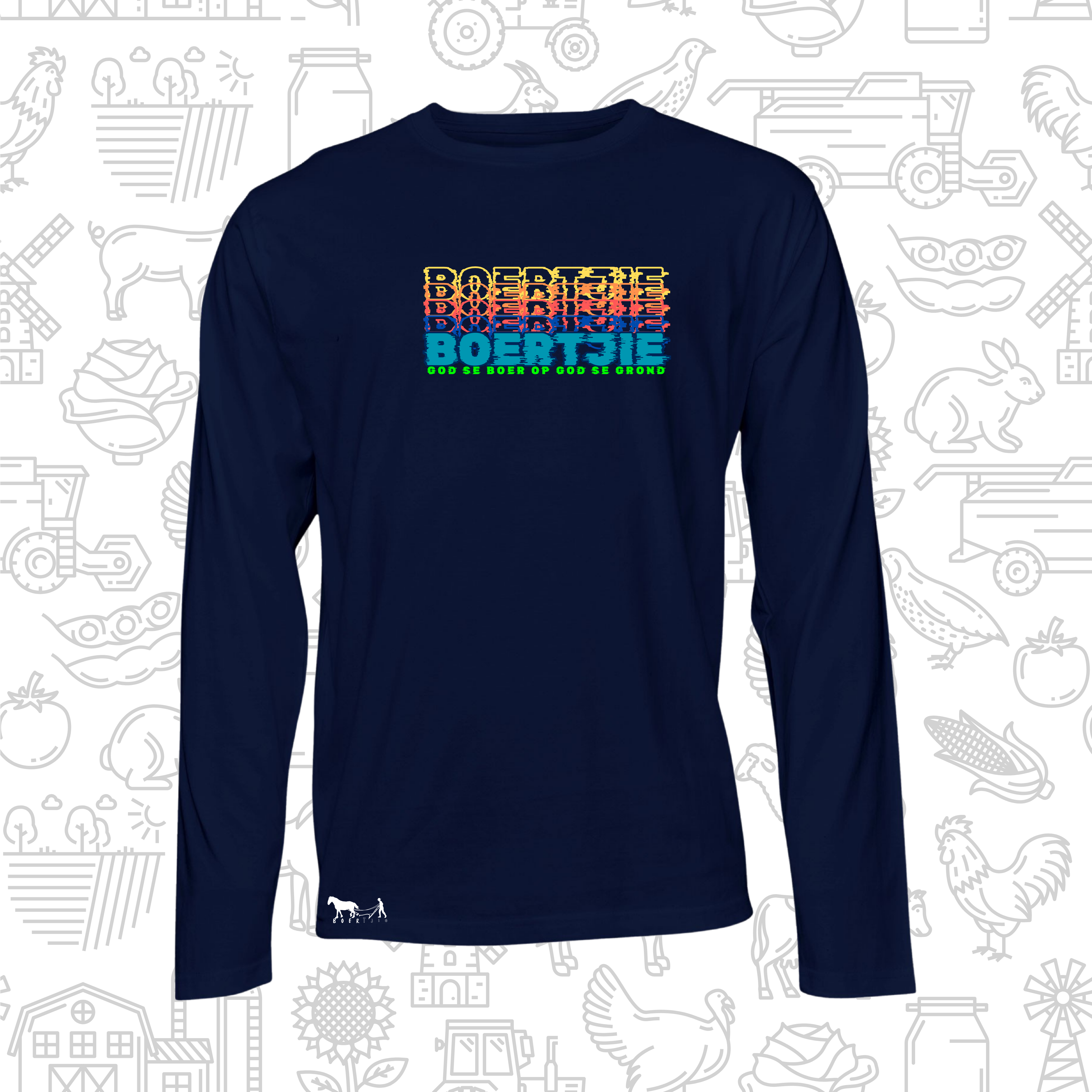Boertjie Unisex Long Sleeve T-Shirt