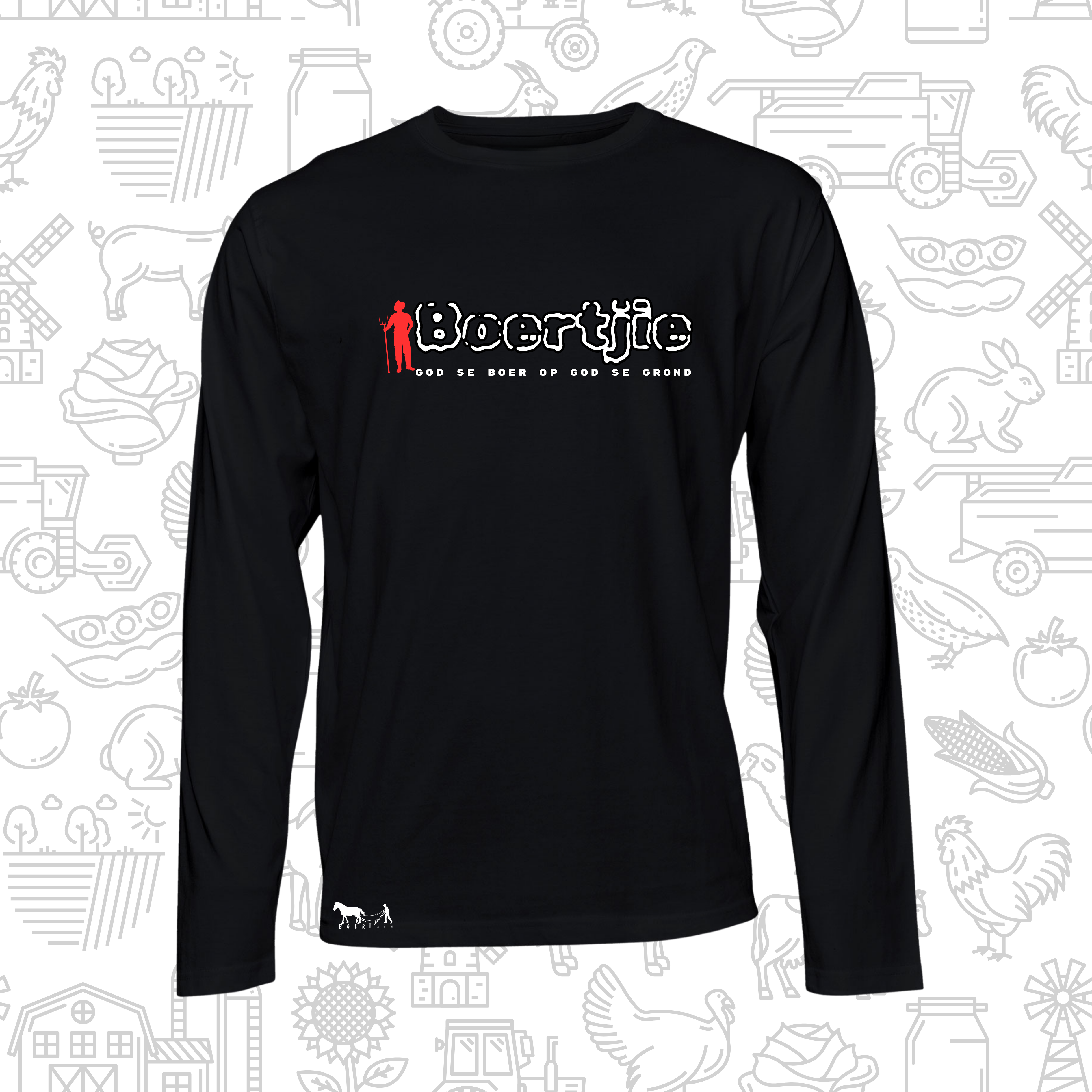 Boertjie Unisex Long Sleeve T-Shirt