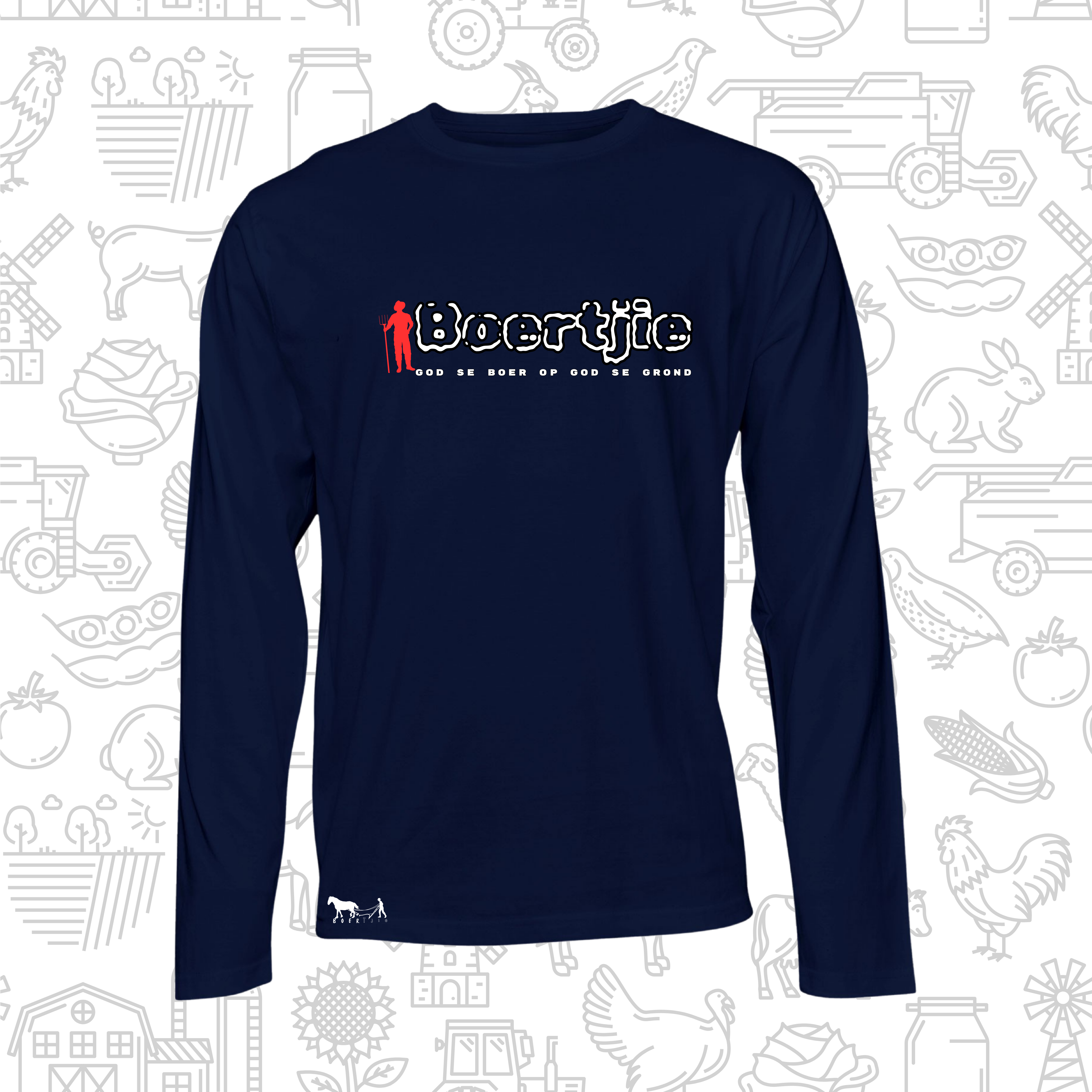 Boertjie Unisex Long Sleeve T-Shirt