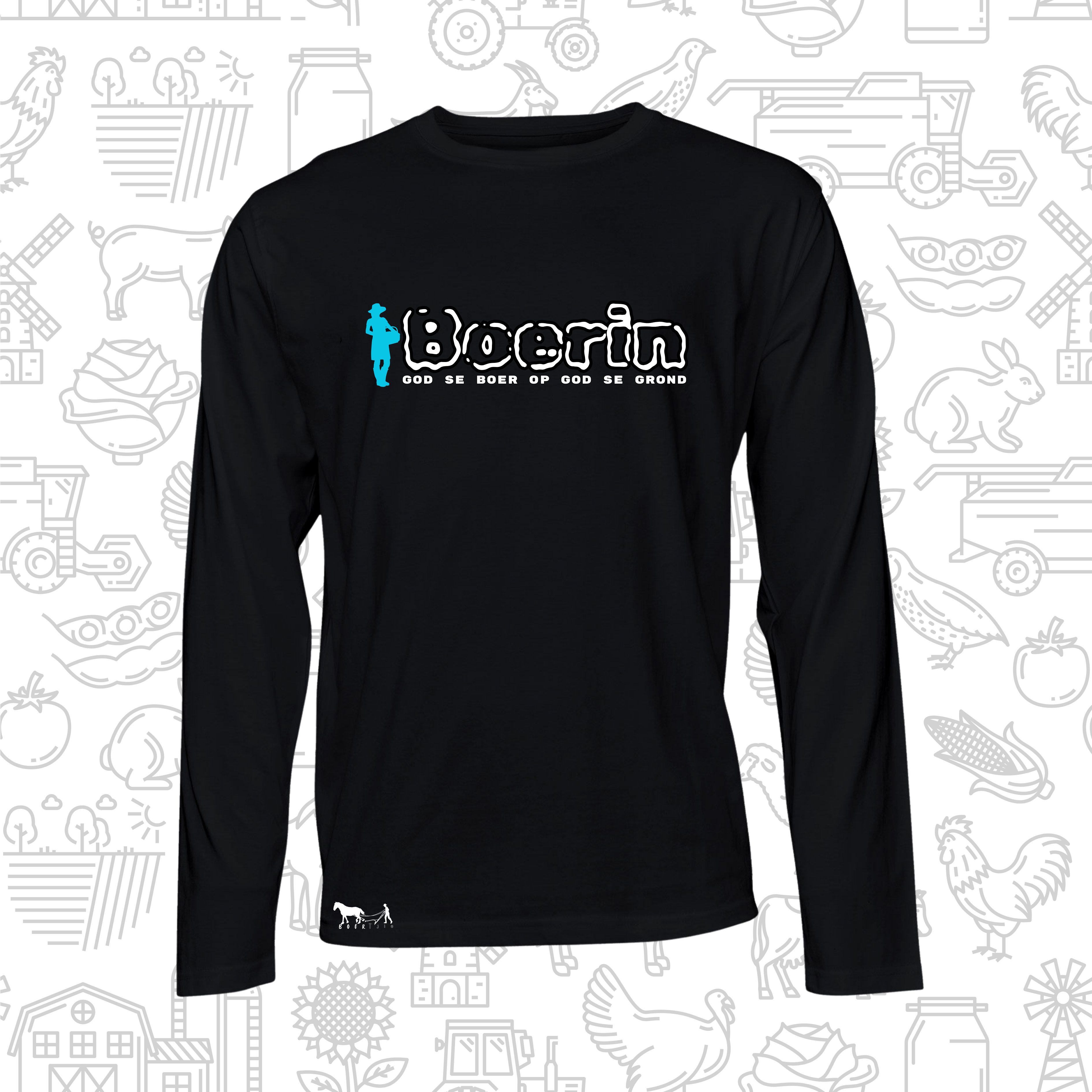 Boertjie Unisex Long Sleeve T-Shirt
