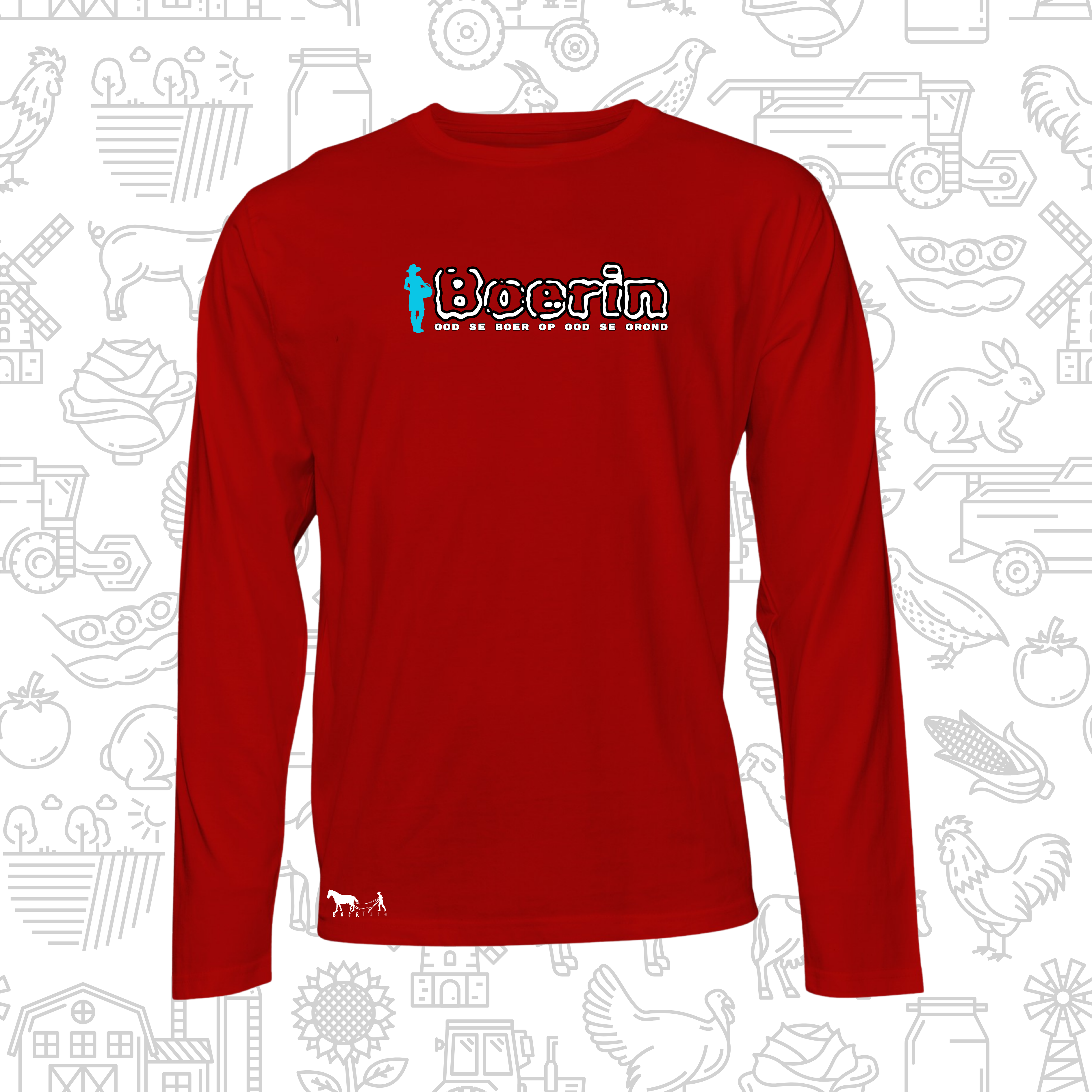 Boertjie Unisex Long Sleeve T-Shirt