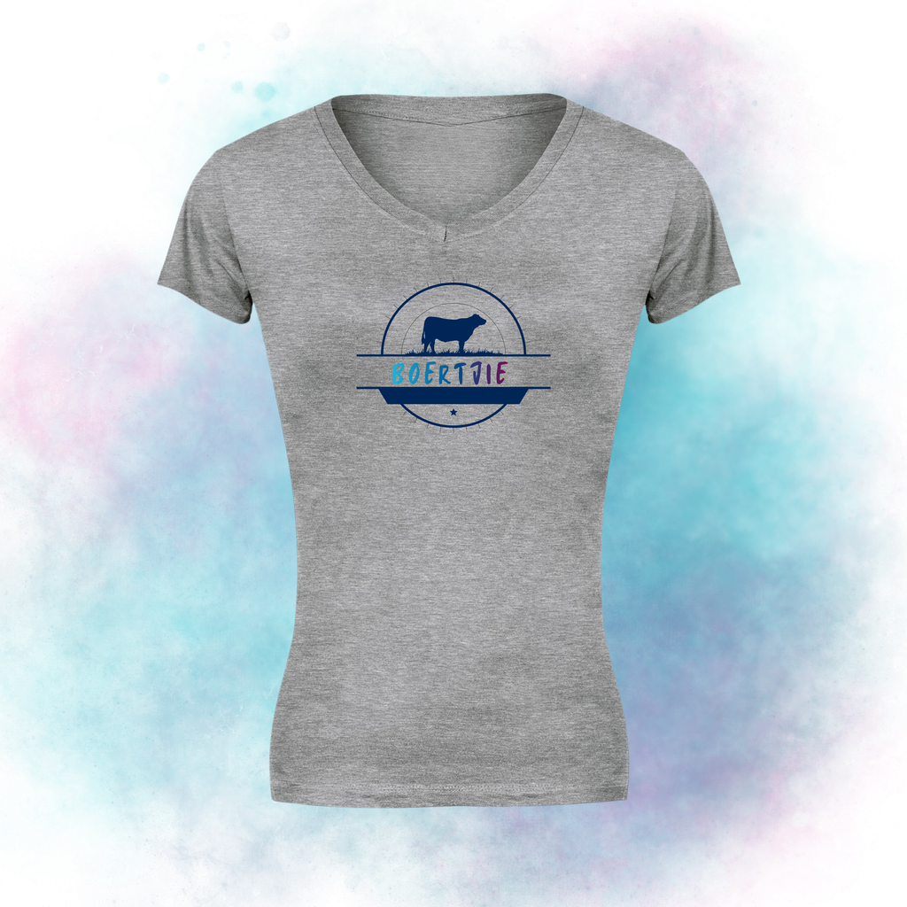 Boertjie V Nek T-Shirts For Ladies