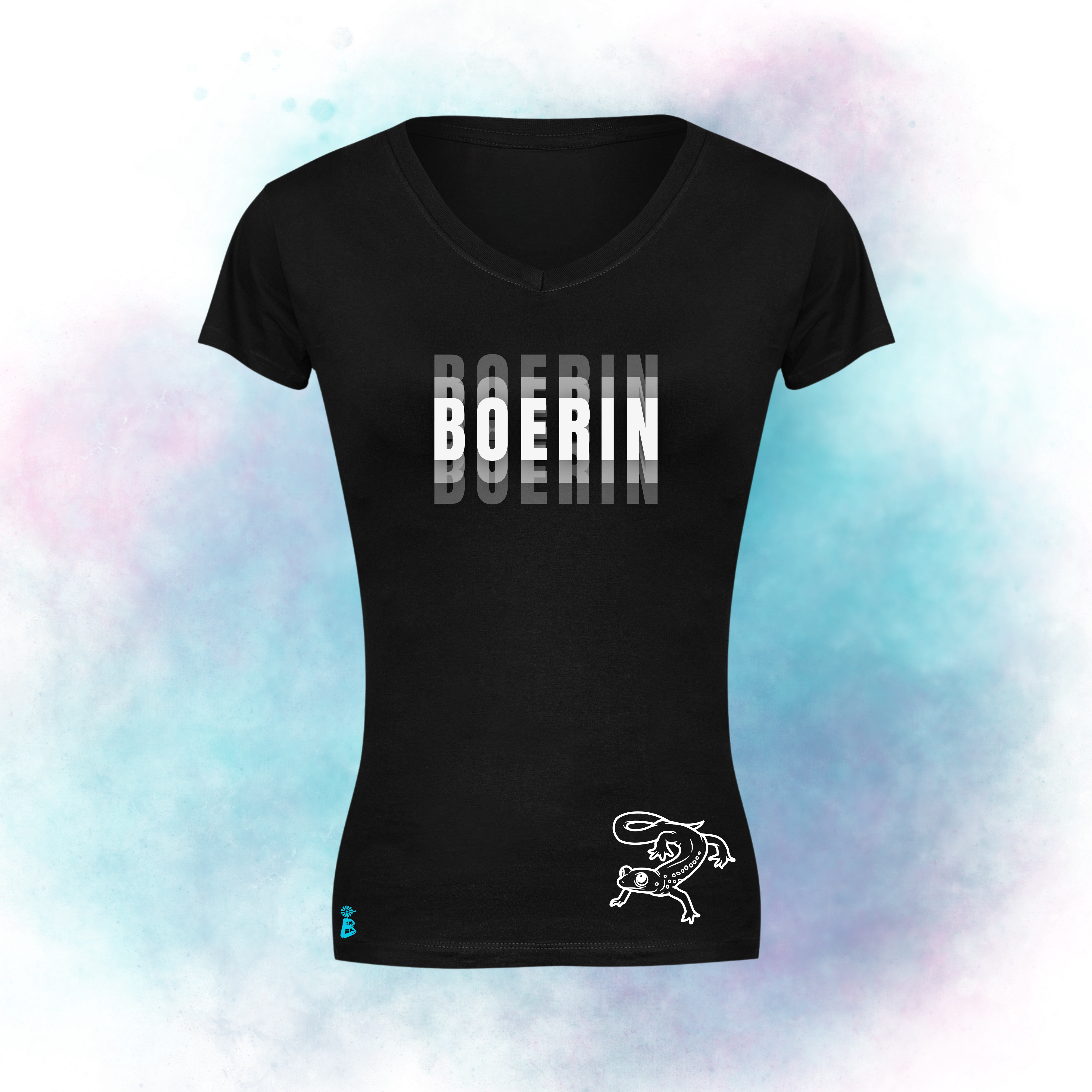 Boertjie V Nek T-Shirts For Ladies